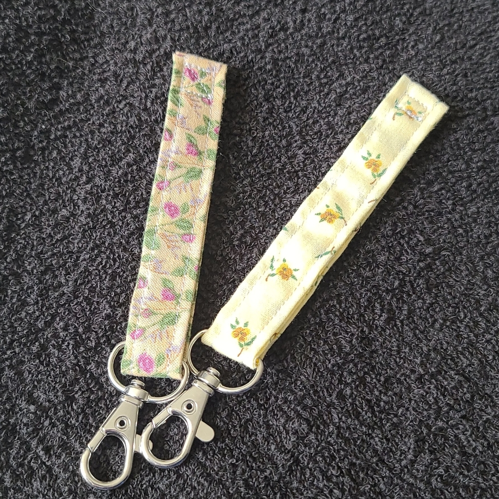 Handmade Wristlet Keychains